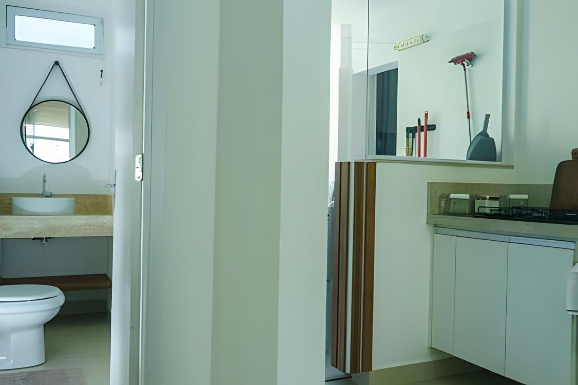 Vista-Mar - 3 Suites Com Ar Condicionado E Quarto Casal Com Ar Condicionado - 100M Da Praia Гуаружа Екстер'єр фото